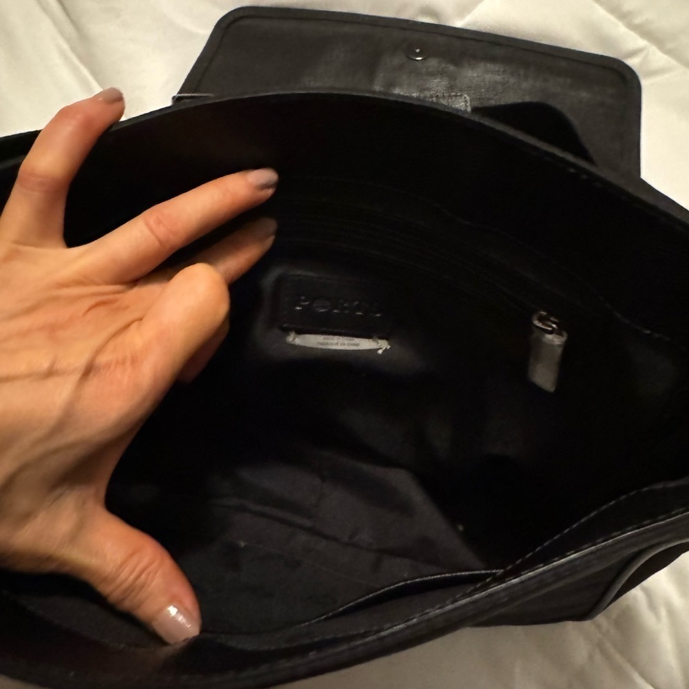Ports 1961 Black Messenger Bag - Picture 7 of 8